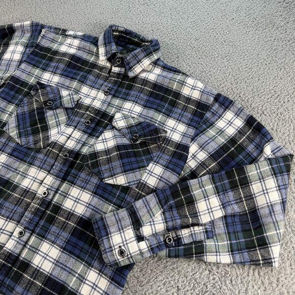 The Vermont Flannel Co Shirt Men's XS BlackWatch Tartan Plaid Button Up - Picture 2 of 11